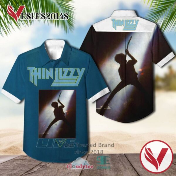 Thin Lizzy Life Casual Hawaiian Shirt, Best Gifts For Summer Vesles2014S
