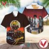 Thin Lizzy Night Life Casual Hawaiian Shirt, Best Gifts For Summer Vesles2014S