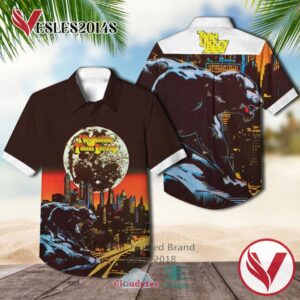 Thin Lizzy Nightlife 1974 Casual Hawaiian Shirt, Best Gifts For Summer Vesles2014S 1
