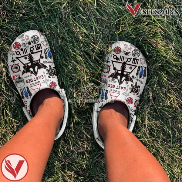 Thirty Seconds To Mars Music Crocs Crocband Clogs Shoes, Unique Gifts For Fans - Vesles2014S 4