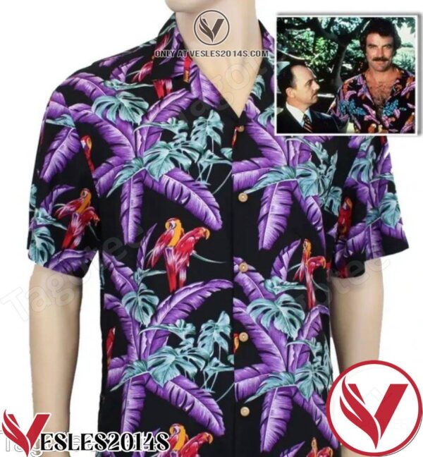 Thomas Magnum Tom Selleck In Magnum Ver 4 Summer Hawaiian Shirt And Short, Unique Gifts For Friends - Vesles2014S 1