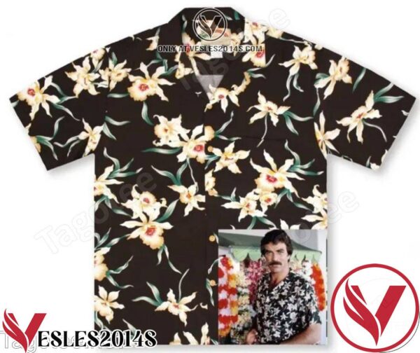 Thomas Magnum Tom Selleck In Magnum Ver 5 Summer Hawaiian Shirt And Short, Unique Gifts For Friends - Vesles2014S 1