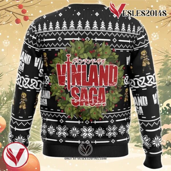 Thorfinn Vinland Saga Ugly Christmas Sweater, Unique Christmas Gift For Fans - Vesles2014S 1