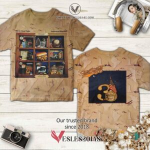 Three Dog Night Band American Pastime Album 3D T-Shirt, Unique Gifts For Music Lovers - Vesles2014S