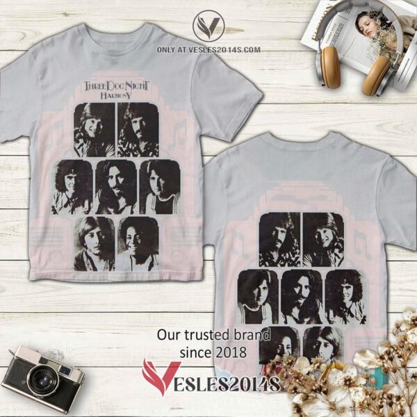 Three Dog Night Harmony Album 3D Shirt, Unique Gifts For Music Lovers - Vesles2014S