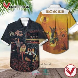 Three Dog Night It Ain't Easy Album Hawaiian Casual Shirt, Best Gift For Music Lovers Vesles2014S