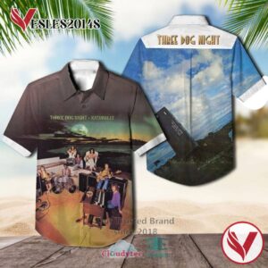 Three Dog Night Naturally Album Hawaiian Casual Shirt, Best Gift For Music Lovers Vesles2014S