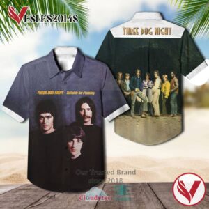 Three Dog Night Suitable For Framing Album Hawaiian Casual Shirt, Best Gift For Music Lovers Vesles2014S