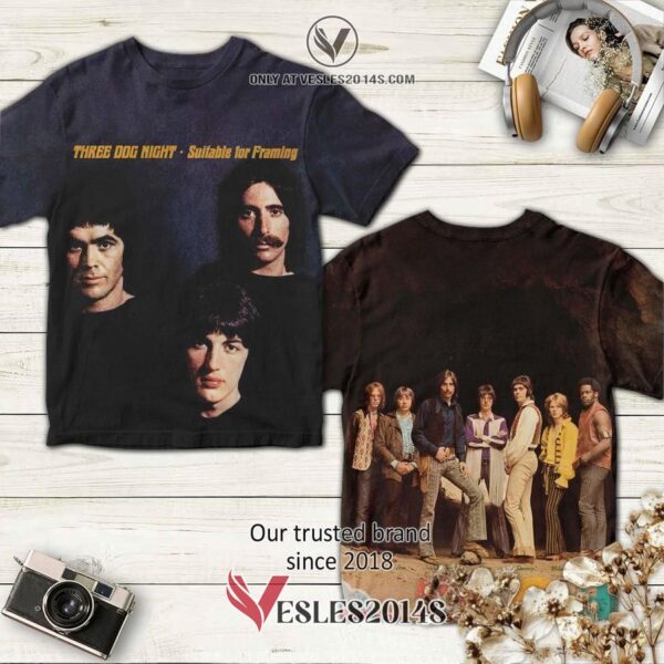 Three Dog Night Suitable for Framing Album 3D Shirt, Unique Gifts For Music Lovers - Vesles2014S