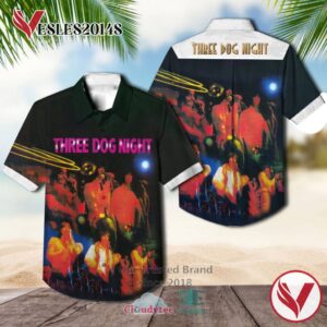 Three Dog Night The Show Album Hawaiian Casual Shirt, Best Gift For Music Lovers Vesles2014S