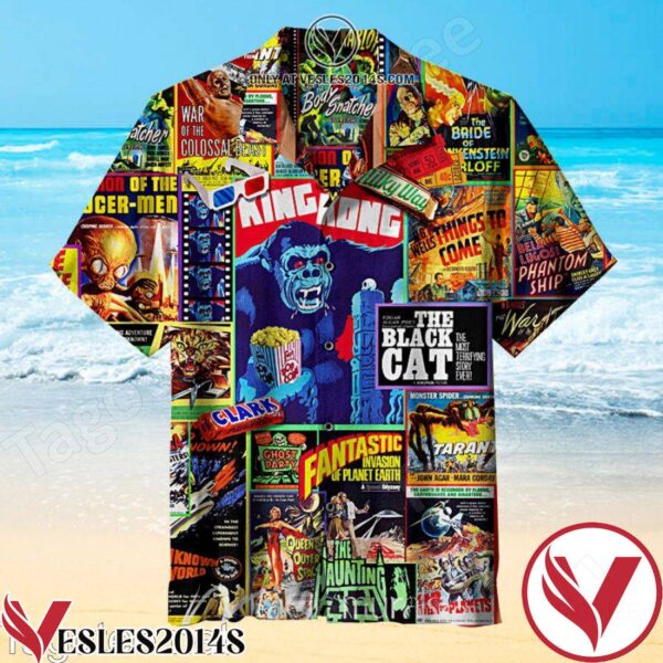 Thriller Classic Hawaiian Shirt, Unique Gifts For Friends - Vesles2014S 1