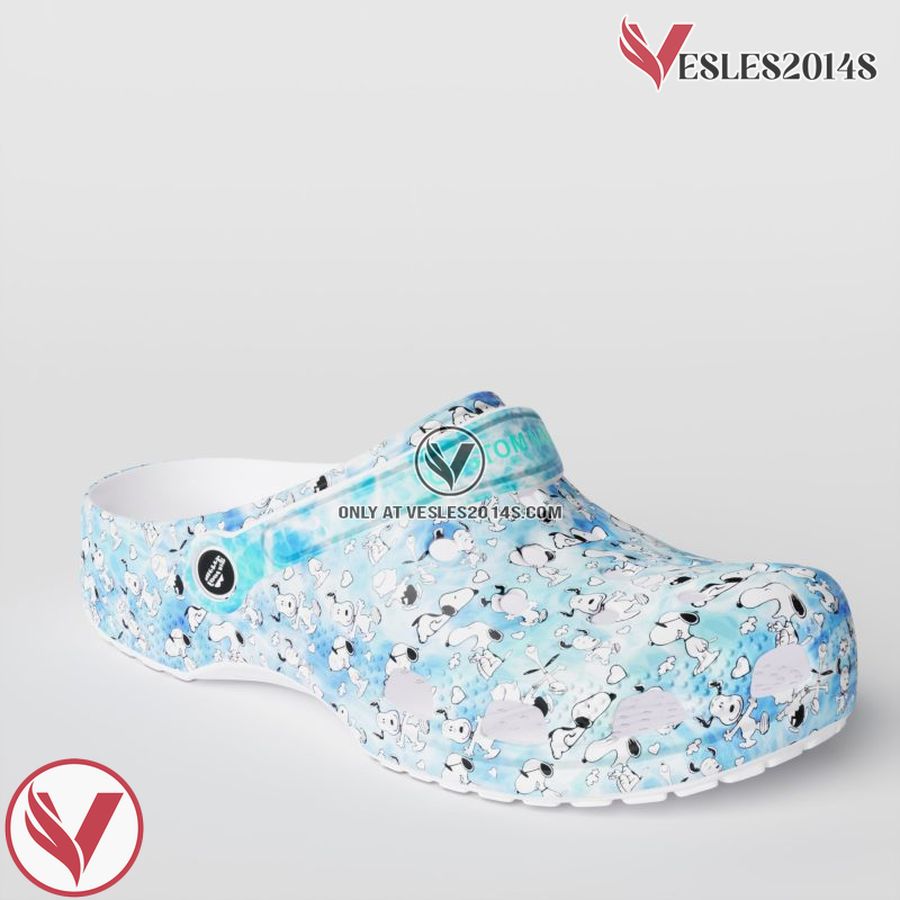 Tie-dye Snoopy Gifts Crocs Clog Shoes, Unique Gift From Vesles2014S 4