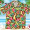Tigger Cartoon Winnie The Pooh For men And Women Graphic Print Short Sleeve Hawaiian Casual Shirt Vesles2014S