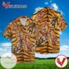 Tiggers For men And Women Graphic Print Short Sleeve Hawaiian Casual Shirt Vesles2014S