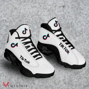 TikTok Logo Air Jordan 13 Shoes, Best Sneaker Gifts For Fans - Vesles2014s 1