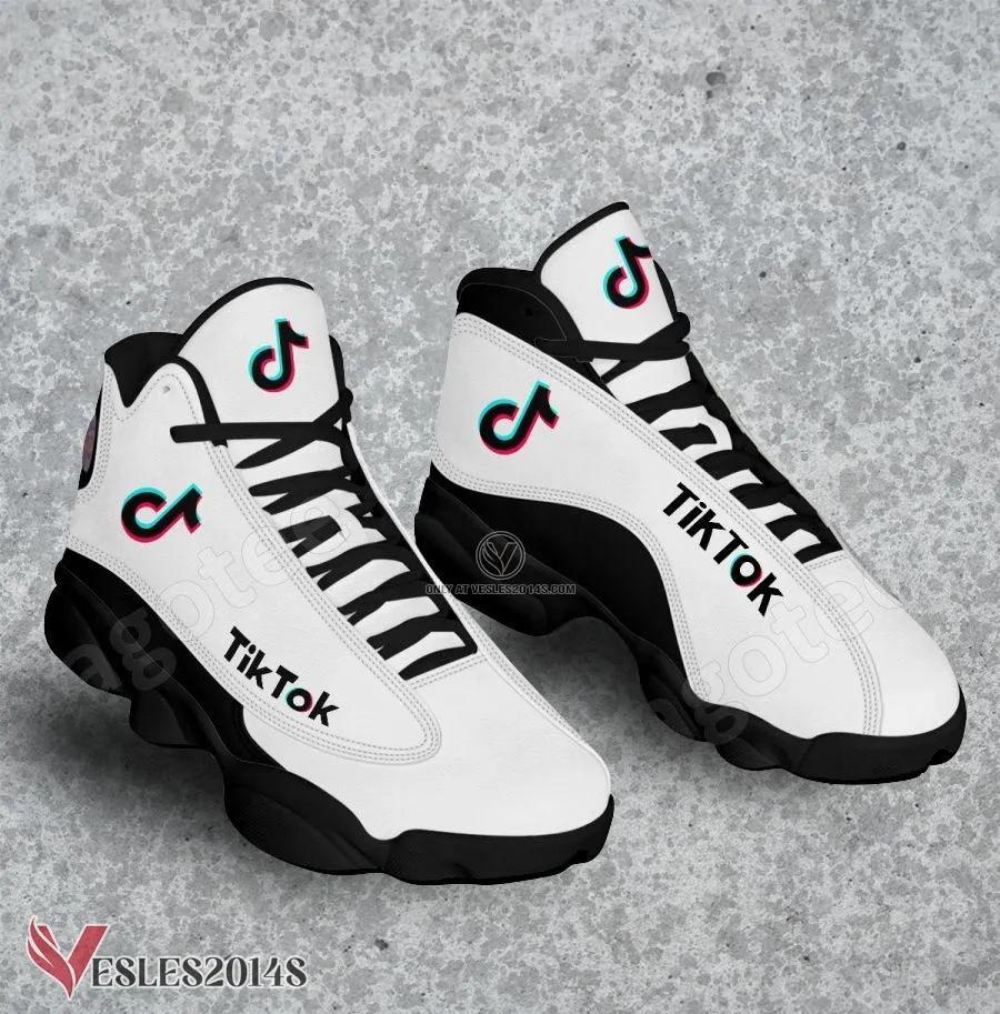 TikTok Logo Air Jordan 13 Shoes, Best Sneaker Gifts For Fans - Vesles2014s 1
