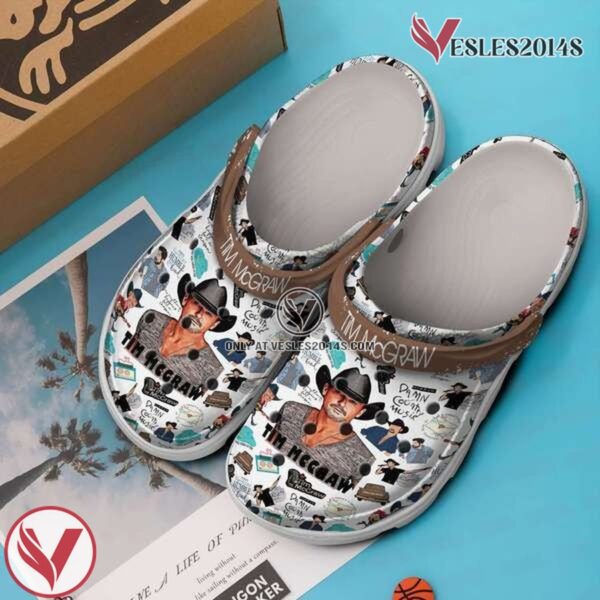 Tim McGraw Music Crocs Crocband Clogs Shoes, Unique Gifts For Fans Style 1 - Vesles2014S 2
