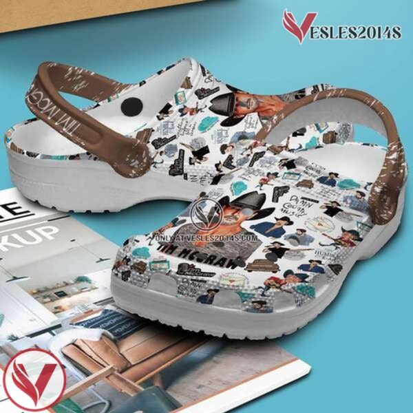 Tim McGraw Music Crocs Crocband Clogs Shoes, Unique Gifts For Fans Style 1 - Vesles2014S 3