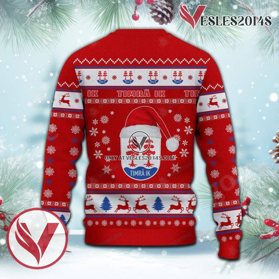 Timra IK Sport Ugly Christmas Sweater, Unique Gifts For Fans - Vesles2014aS 3