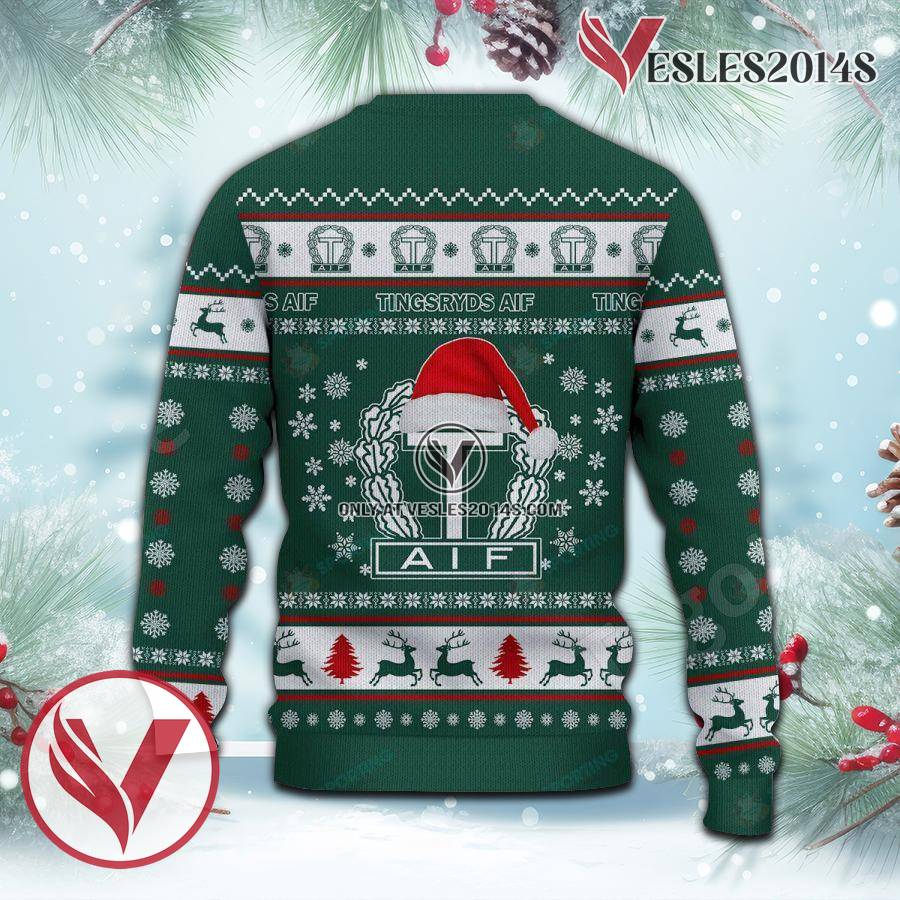 Tingsryds AIF Sport Ugly Christmas Sweater, Unique Gifts For Fans - Vesles2014aS 3