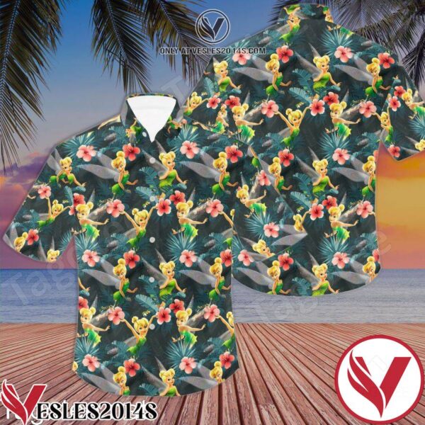 Tinker Bell Disney Hawaiian Shirt, Unique Gifts For Friends - Vesles2014S 1