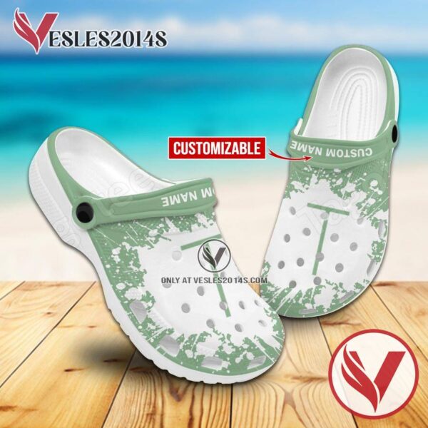 Tint School of Makeup and Cosmetology Logo Crocs Shoes For Men And Women, Unique Clogs Shoes For Fans - Vesles2014S