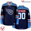 Titans Pride Tennessee Customize Navy Hockey Jersey, Gifts For Ice Hockey Fans - Vesles2014S