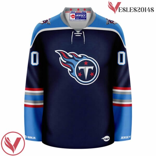 Titans Pride Tennessee Customize Navy Hockey Jersey, Gifts For Ice Hockey Fans - Vesles2014S 3