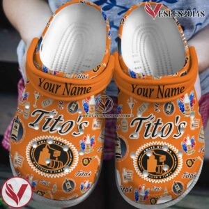 Tito’s Vodka Drinks Crocs Crocband Clogs Shoes Comfortable For Men Women and Kids, Unique Gift From  Vesles2014S