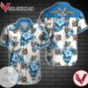 Tlmus Looney Tunes Bunny Rabbit Hawaiian Graphic Print Short Sleeve Hawaiian Casual Shirt Vesles2014S