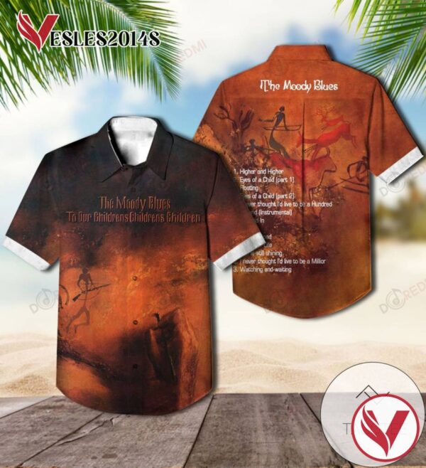 To Our Children's Children's Children Album By The Moody Blues Hawaiian Shirt, Best Gift For Music Lovers Vesles2014S