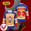 Toad Sports Custom Name Custom Number Hockey Jersey, Trending Gifts For Fans - Vesles2014s