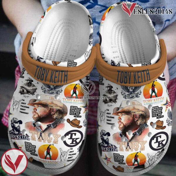 Toby Keith Music Crocs Crocband Clogs Shoes, Unique Gifts For Fans Style 4 - Vesles2014S