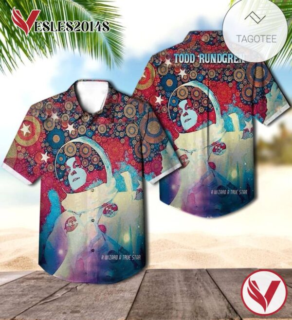 Todd Rundgren A Wizard A True Star Live Album Cover Hawaiian Shirt, Best Gift For Music Lovers Vesles2014S