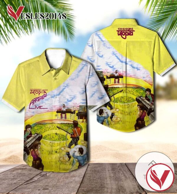 Todd Rundgren Another Live Album Cover Hawaiian Shirt, Best Gift For Music Lovers Vesles2014S