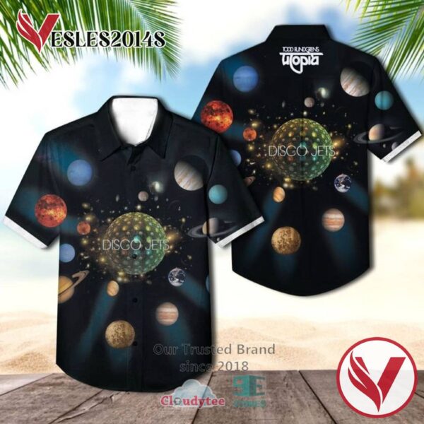 Todd Rundgren Disco Jets Casual Hawaiian Shirt, Best Gifts For Summer Vesles2014S 1