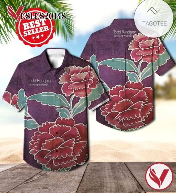 Todd Rundgren Something Anything Album Cover Hawaiian Shirt, Best Gift For Music Lovers Vesles2014S