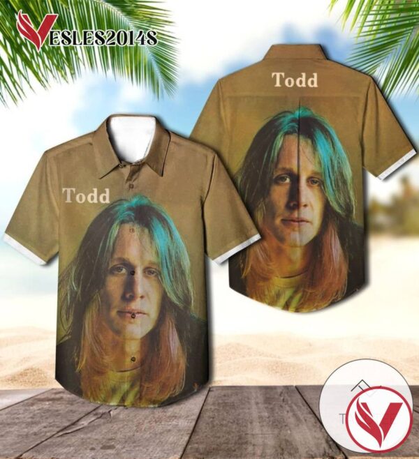 Todd Rundgren Todd Album Cover Hawaiian Shirt, Best Gift For Music Lovers Vesles2014S