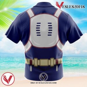 Todoroki My Hero Academia Hawaiian Button Up Shirt, Perfect Gifts For Anime Lovers - Vesles2014S 1