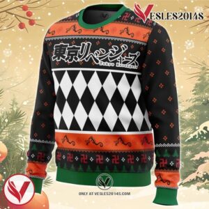 Tokyo Gang Tokyo Revengers Ugly Christmas Sweater, Unique Christmas Gift For Fans - Vesles2014S 1