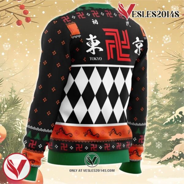 Tokyo Gang Tokyo Revengers Ugly Christmas Sweater, Unique Christmas Gift For Fans - Vesles2014S 2