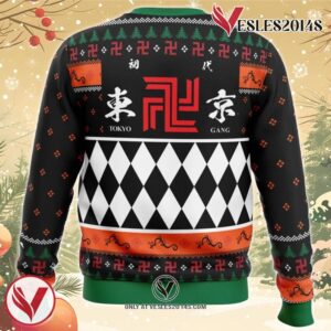 Tokyo Gang Tokyo Revengers Ugly Christmas Sweater, Unique Christmas Gift For Fans - Vesles2014S 3