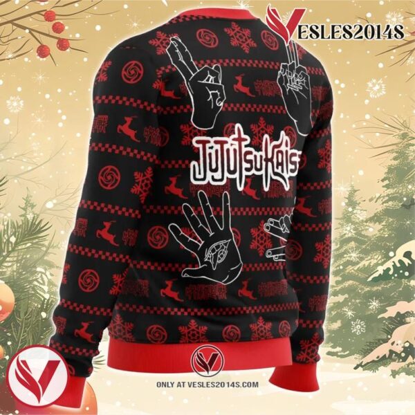 Tokyo Metropolitan Jujutsu Kaisen Ugly Christmas Sweater, Unique Christmas Gift For Fans - Vesles2014S 2