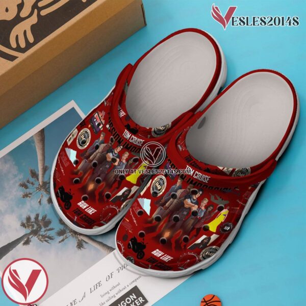 Tom Cruise Mission Impossible Movie Crocs Crocband Clogs Shoes Comfortable For Men Women and Kids Style 1 - Vesles2014S 3