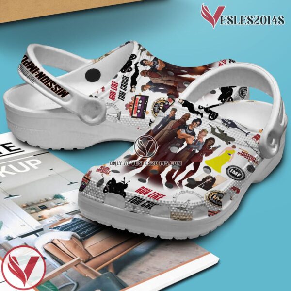 Tom Cruise Mission Impossible Movie Crocs Crocband Clogs Shoes Comfortable For Men Women and Kids Style 2 - Vesles2014S 2