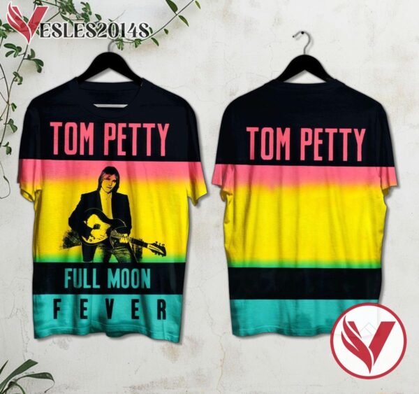 Tom Petty And The Heartbreakers Full Moon Fever Album Cover Shirt, Perfect Gifts For Music Lovers - Vesles2014S