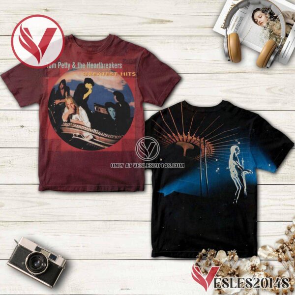 Tom Petty And The Heartbreakers Greatest Hits Compilation Album Shirt, Unique Gifts For Music Lovers - Vesles2014S