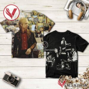 Tom Petty And The Heartbreakers Hard Promises Album Cover Shirt, Unique Gifts For Music Lovers - Vesles2014S