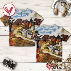 Tom Petty And The Heartbreakers Into The Great Wide Open Album Cover Shirt, Unique Gifts For Music Lovers - Vesles2014S
