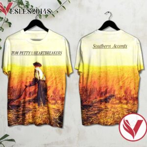 Tom Petty And The Heartbreakers Southern Accents Album Cover Style 2 Shirt, Perfect Gifts For Music Lovers - Vesles2014S